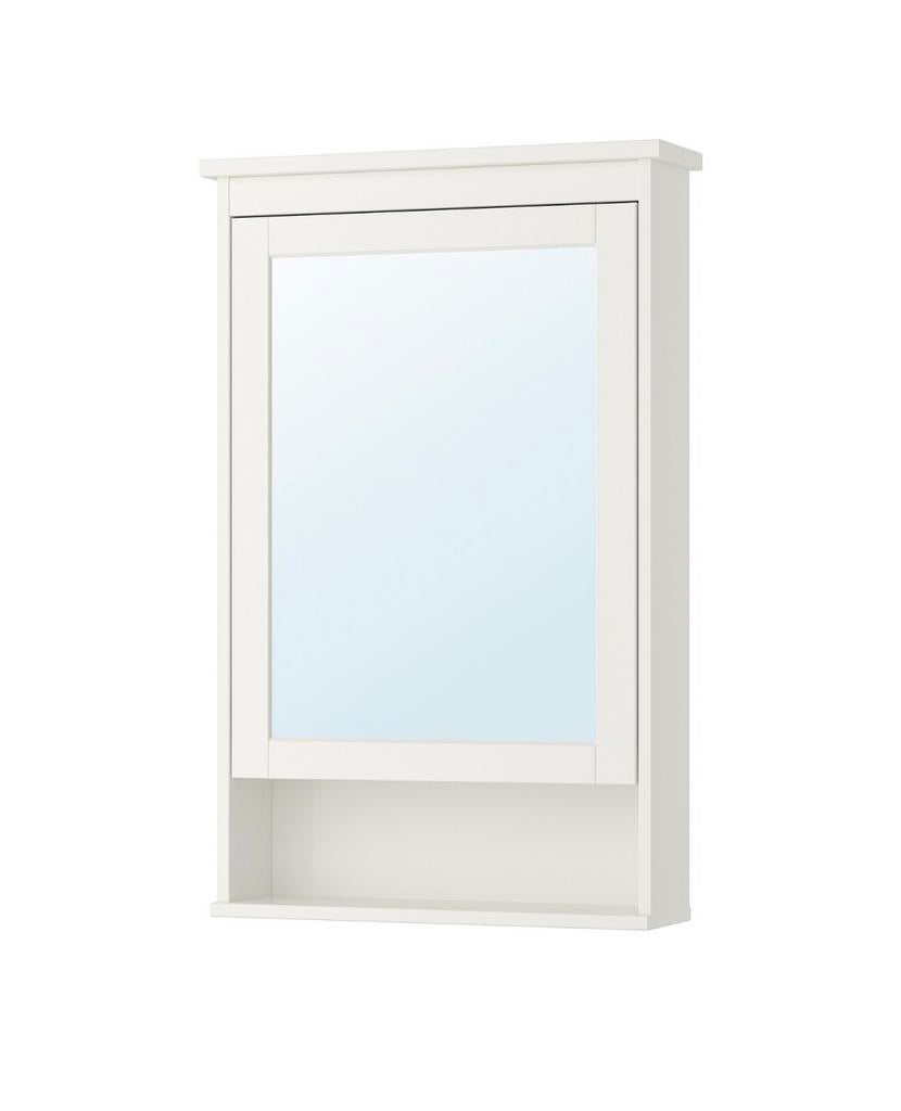 IKEA Hemnes Spiegelkast met 1 deur, afm. 63x16x98cm, Ophalen, Spiegelkast, 50 tot 100 cm, Zo goed als nieuw
