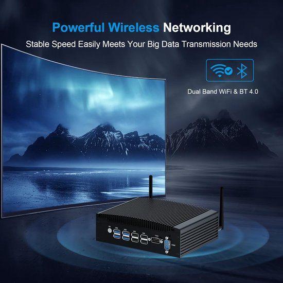 Mini PC – Mini Desktop – Kleine Computer – Fanless PC, Corvance B.V., Verzenden, Nieuw, Corvancebol@gmail.com