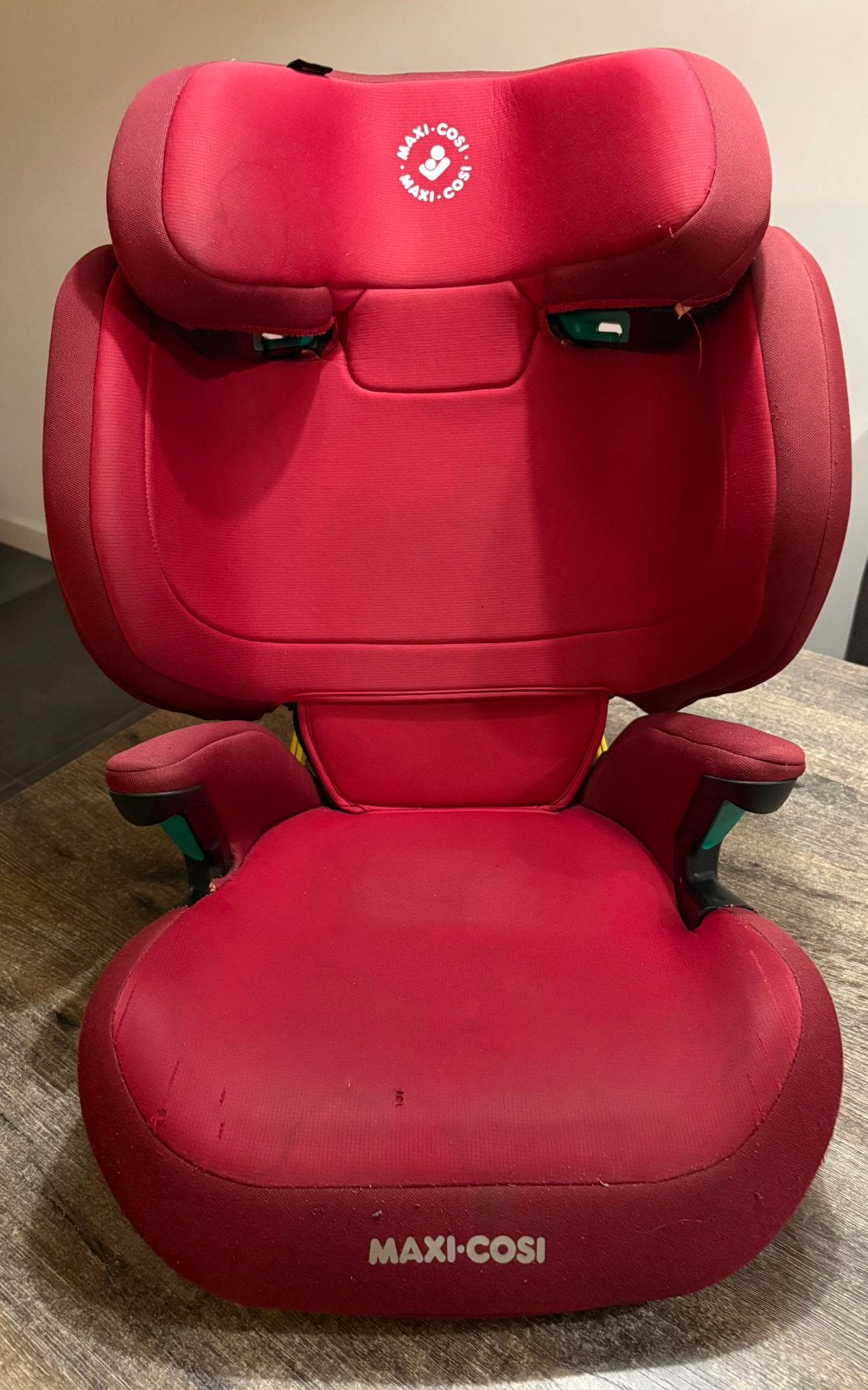 Maxi Cosi Morion i-size rood, Ophalen, Gebruikt, 15 t/m 36 kg, Isofix