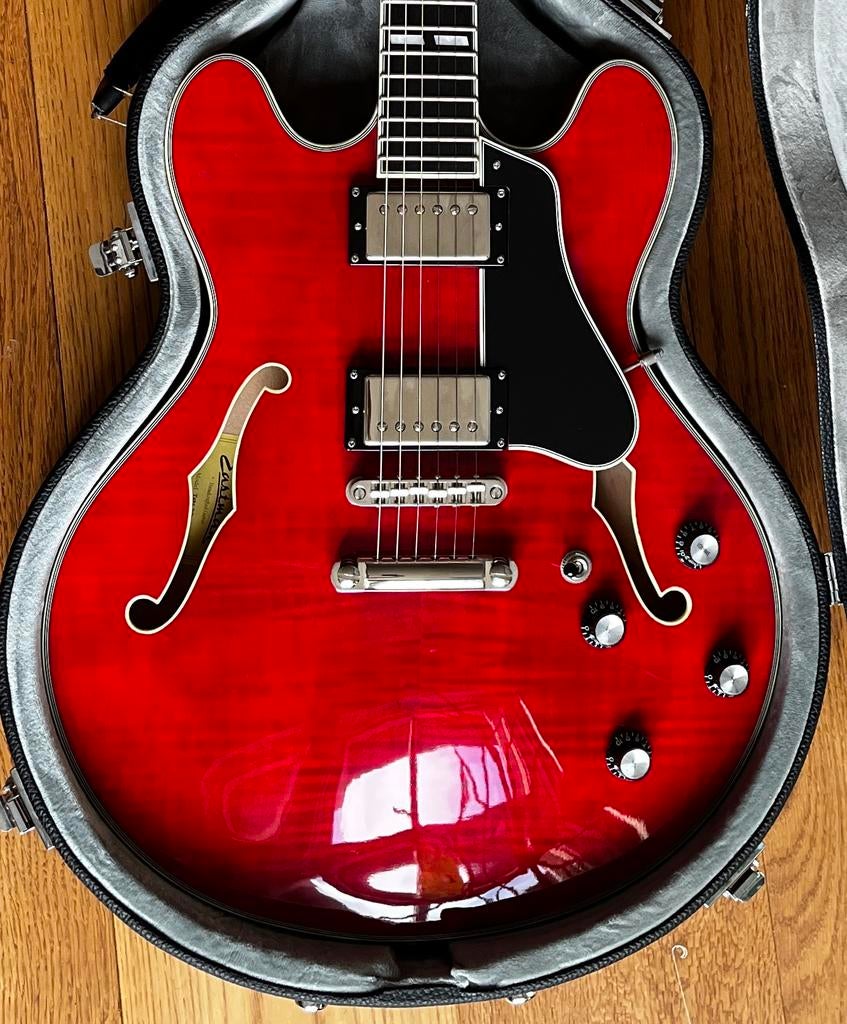 Eastman T486-RD in mint condition, Ophalen, Zo goed als nieuw, Hollow body, Overige merken