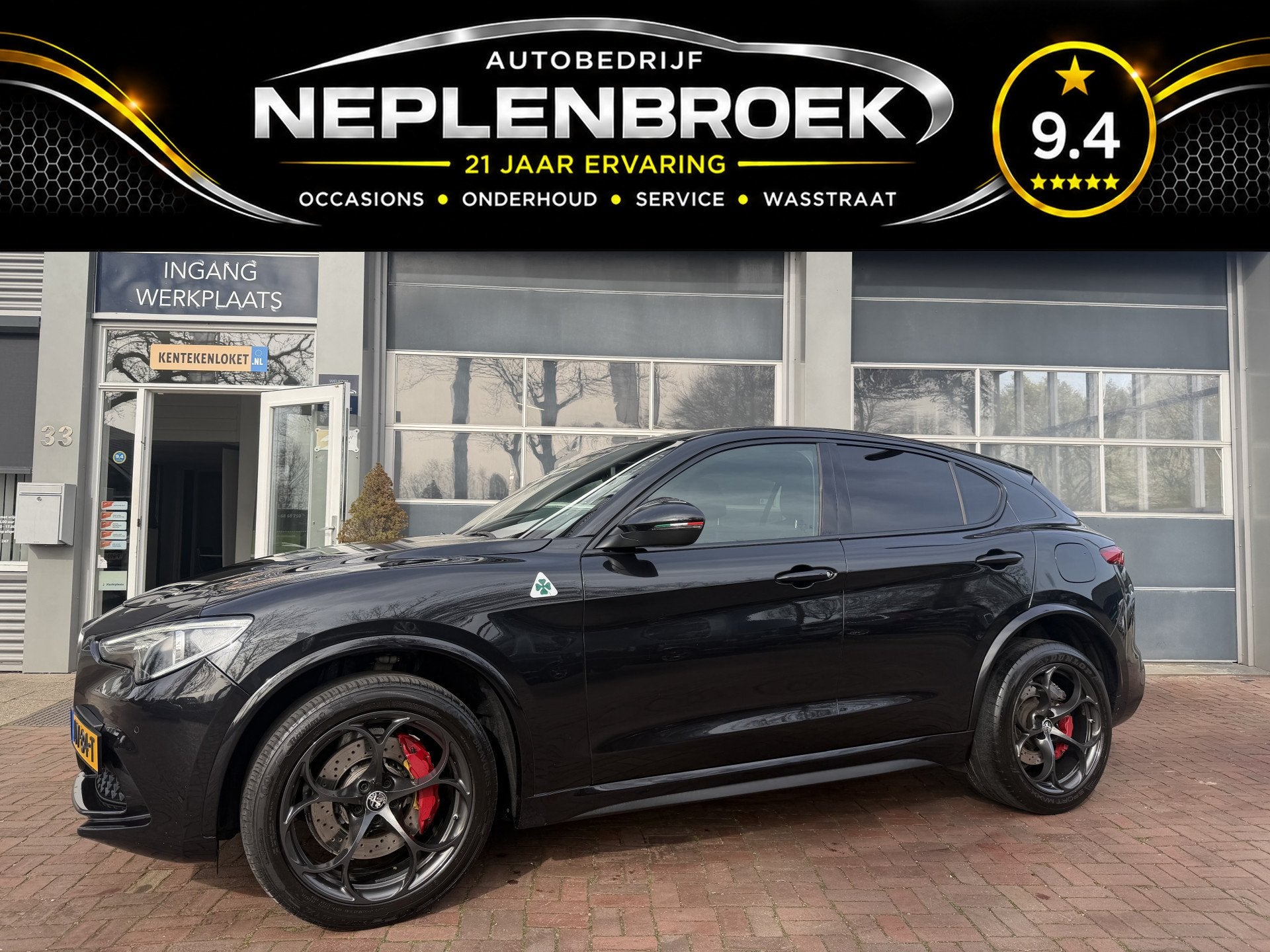 Alfa Romeo Stelvio 2.9 V6 AWD Quadrifoglio 510 PK Adaptive C