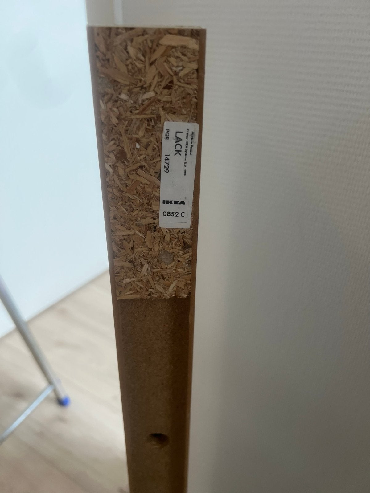 IKEA LACK plank (2 stuks), Ophalen of Verzenden, Gebruikt