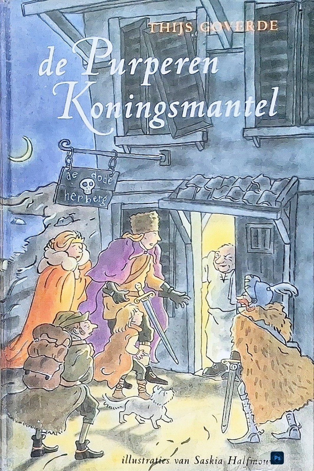 De Purperen Koningsmantel, Gelezen, Thijs Goverde., Ophalen of Verzenden, Fictie