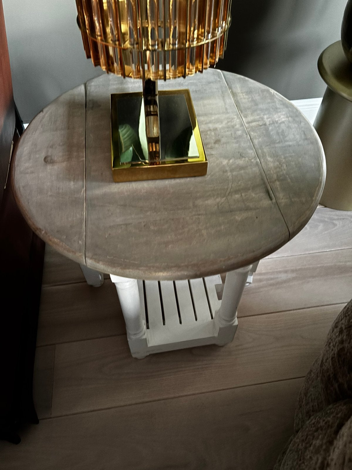 Morningside View bijzet tafel, Huis en Inrichting, Ophalen, 50 – 75, 50 tot 100 cm, Rond