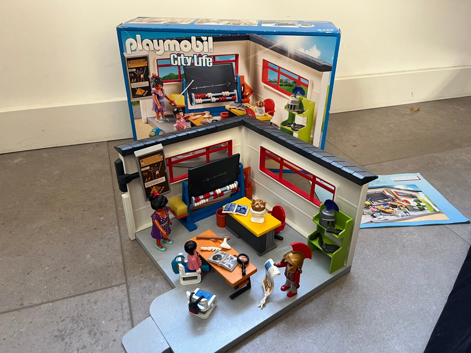 Playmobil 9455 geschiedenis lokaal, Gebouw, Complete set, Ophalen of Verzenden, Zo goed als nieuw