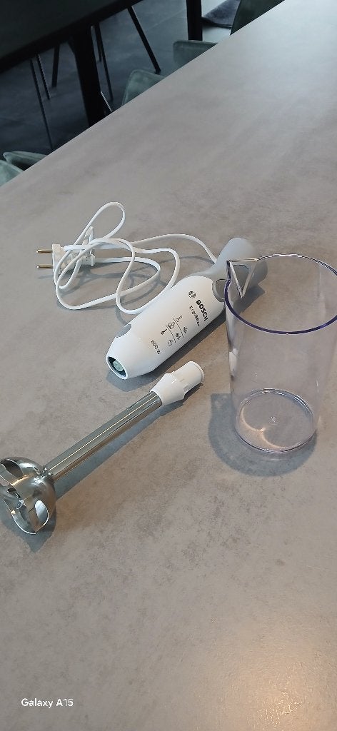 Bosch Staafmixer, 2 snelheden, Nieuw, Ophalen of Verzenden, Vaatwasserbestendig