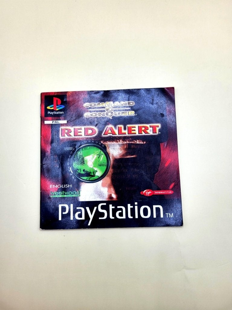 Red Alert Manual - PlayStation 1 - PS1, Spelcomputers en Games, Games | Sony PlayStation 1, Avontuur en Actie, 1 speler, Sony support