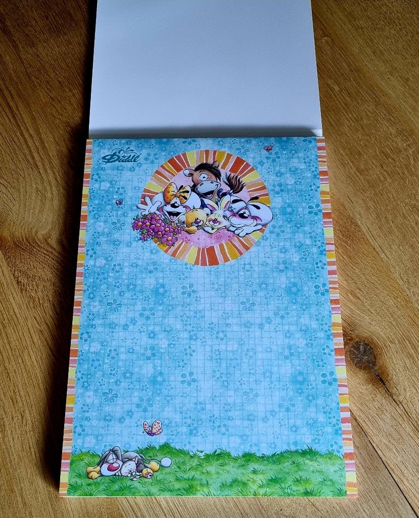 EXCLUSIEF DIDDL A4 BLAADJE, Verzamelen, Diddl, Ophalen of Verzenden, Diddl, Nieuw, Papier, Kaart of Schrift