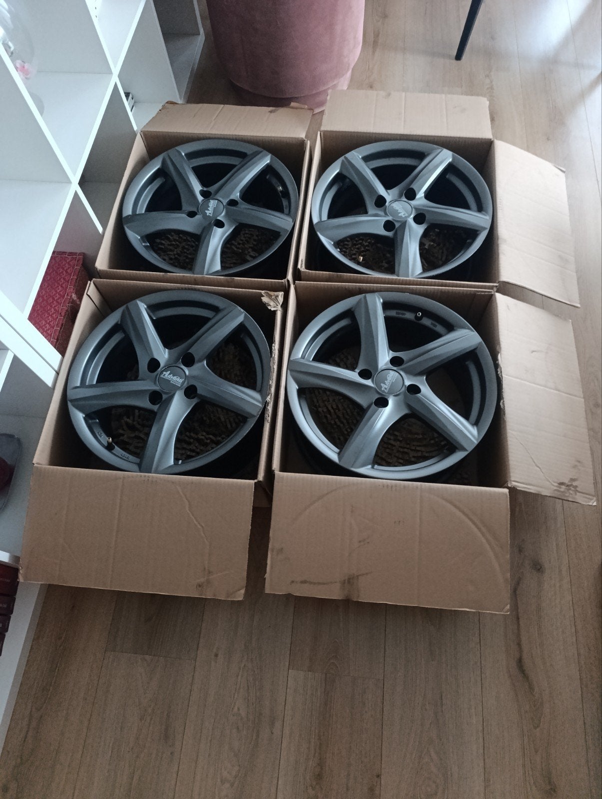 Advanti Racing velgen 4x108 65.1 16 inch, Ophalen, Overige, Gebruikt, Velg(en)
