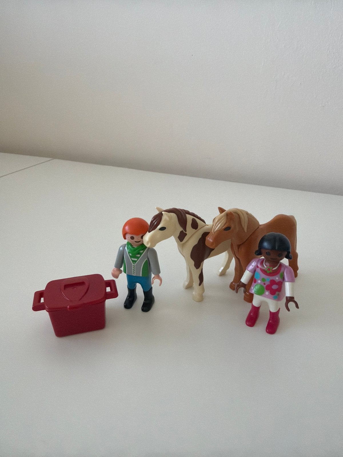 Playmobil paarden met poppetjes en accessoires, Ophalen of Verzenden, Gebruikt, Jongen of Meisje