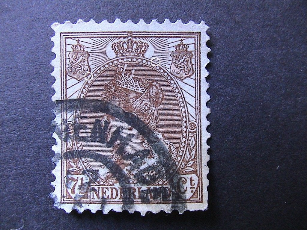 Plaatfout 61 , gestempeld., Ophalen of Verzenden, T/m 1940, Gestempeld