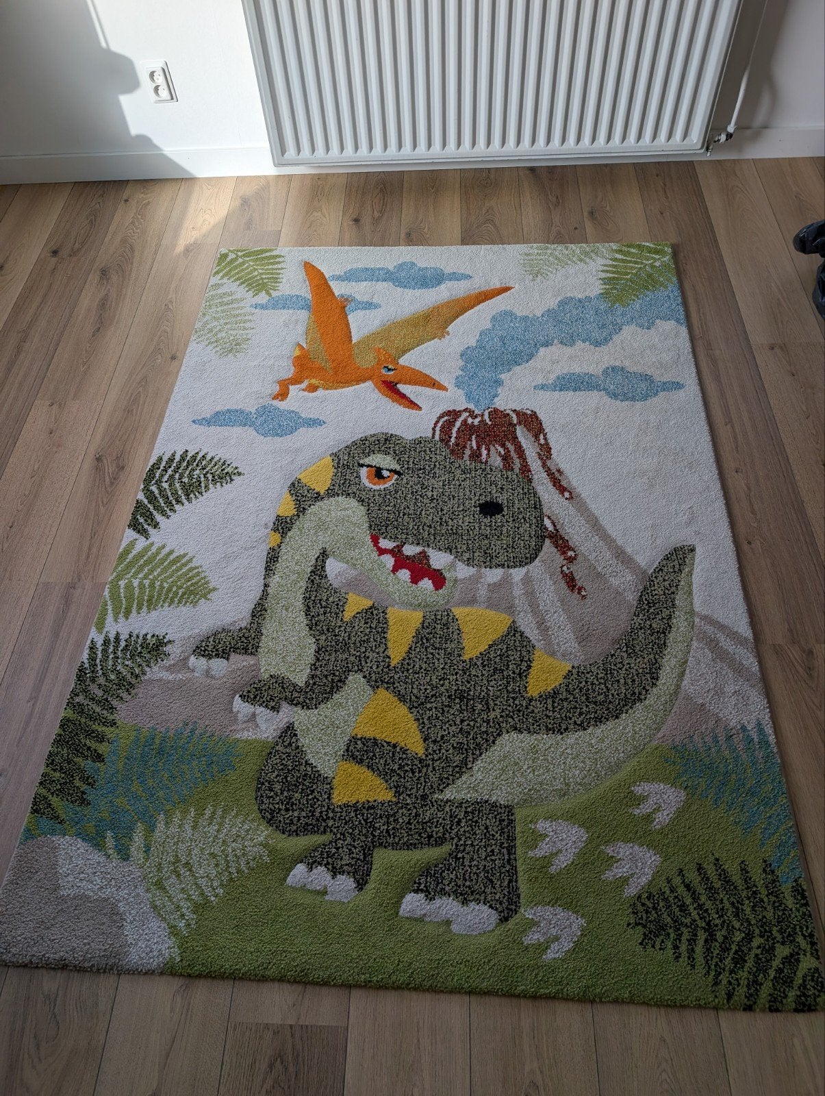 dino vloerkleed 140x200cm, Ophalen