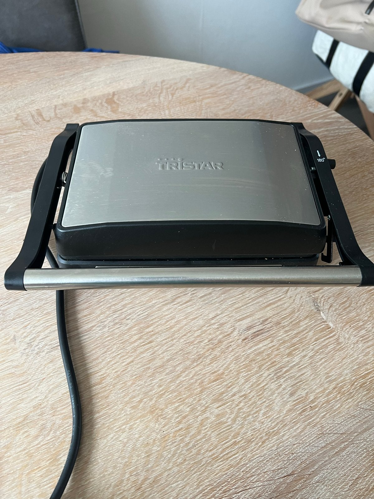 Tristar Contactgrill / Tosti-ijzer - 1000W, Ophalen of Verzenden, Gebruikt