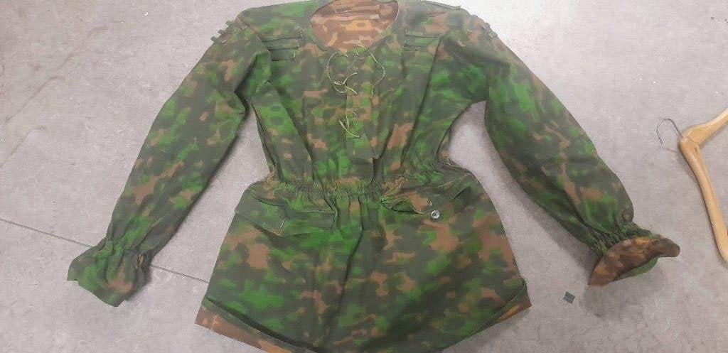 Duitse camouflage smock eichenlaub smock, Ophalen of Verzenden, Landmacht, Duitsland, Kleding of Schoenen