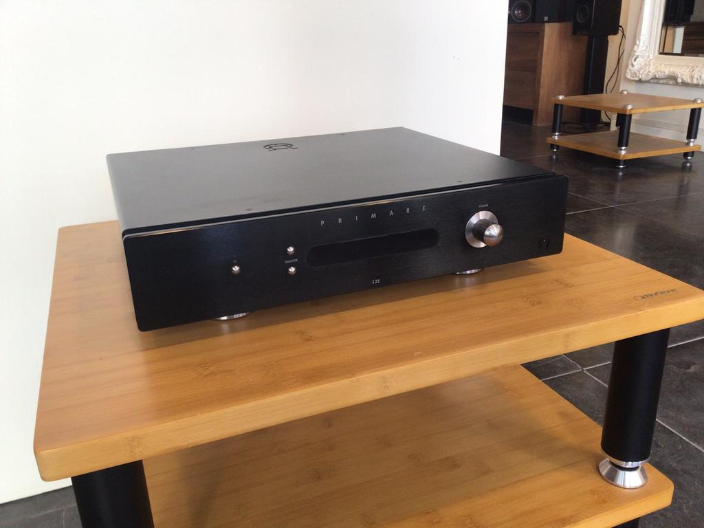 Primare i22 versterker met DAC module + garantie, Audio, Tv en Foto, Versterkers en Receivers, Ophalen, Gebruikt, 60 tot 120 watt