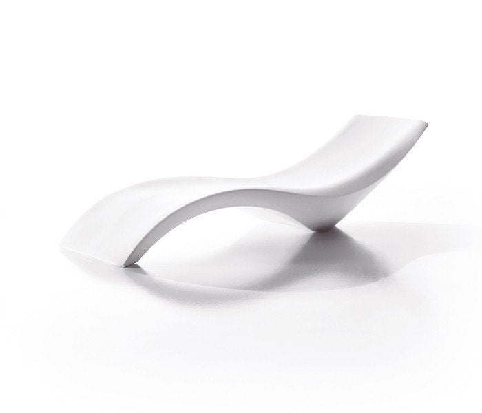 Cloe ligbed, twee stuks wit, nieuw in de doos, Tuin en Terras, Ligbedden, Ophalen, Nieuw, Kunststof