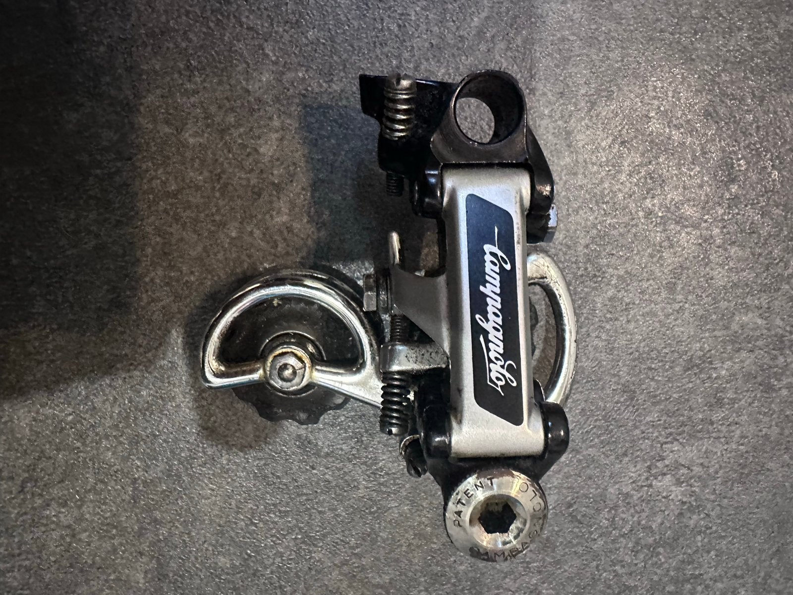 Campagnolo Vintage Fietsonderdelen - Derailleurs, Pedalen, R, Gebruikt, Overige typen, Ophalen of Verzenden, Aluminium