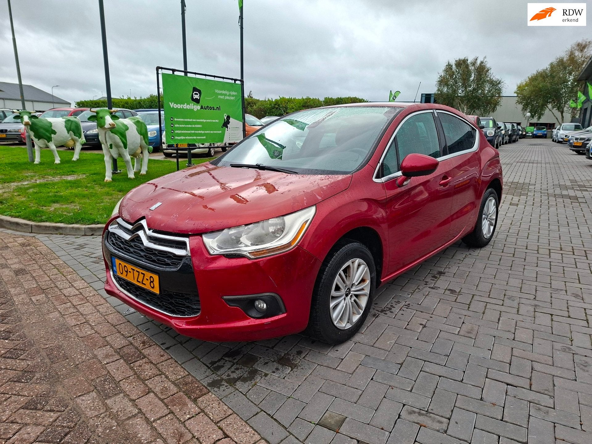 Citroen DS4 1.6 VTi Chic / Niet mooi / APK okt 2027, Auto's, Euro 5, Gebruikt, 4 cilinders, Origineel Nederlands