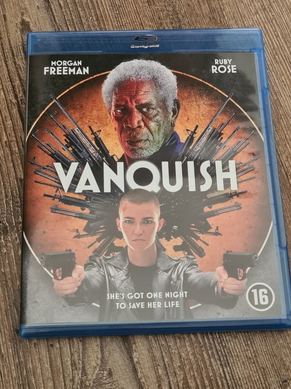 Vanquish Blu-ray met Morgan Freeman en Ruby Rose, Engels, Vanaf 16 jaar, Nederlands, Film