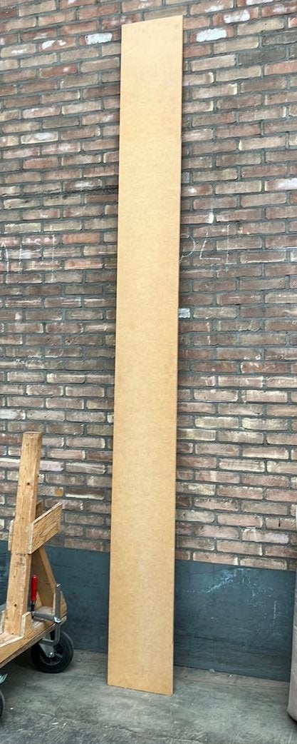 Strook MDF Zero (formaldehydevrij) 30x305cm, Ophalen, Zo goed als nieuw