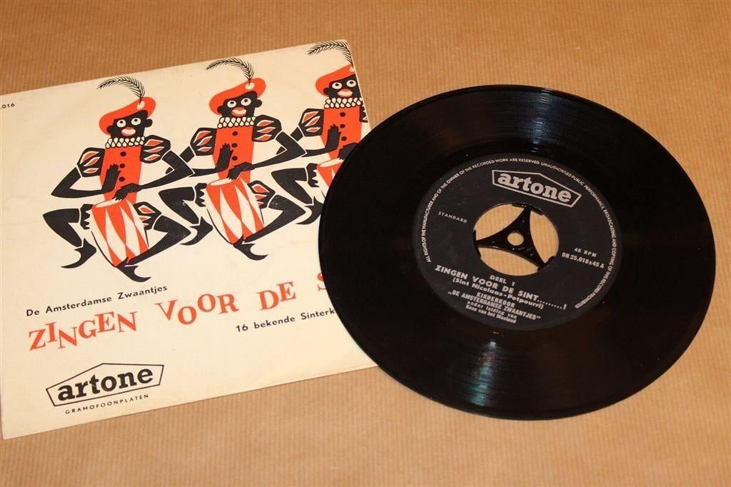 Zingen Voor De Sint [Vintage Single], Diversen, Sinterklaas, Gebruikt, -, -, Ophalen of Verzenden