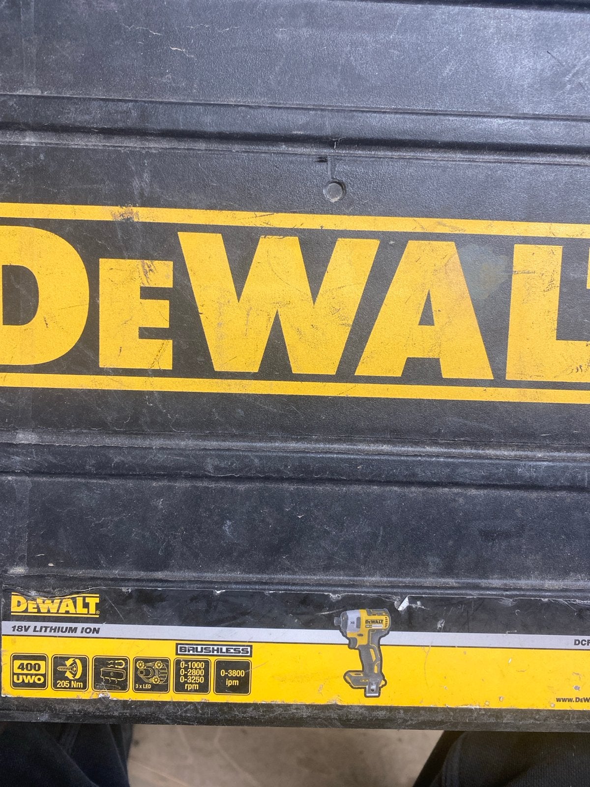 Dewalt kisten leeg, Variabele snelheid, Overige typen, Ophalen of Verzenden, Gebruikt