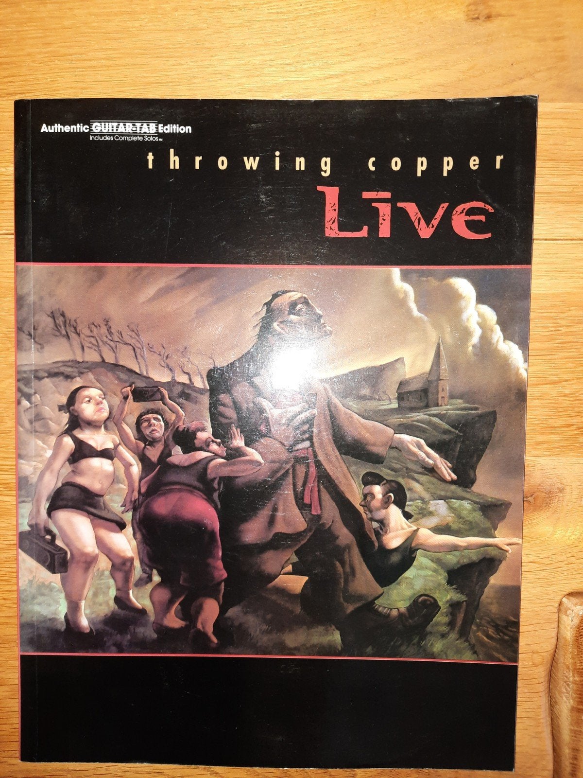 Gitaar-Live - Throwing Copper- AUTHENTIC GUITAR TAB EDITION, Overige genres, Ophalen of Verzenden, Artiest of Componist, Gitaar