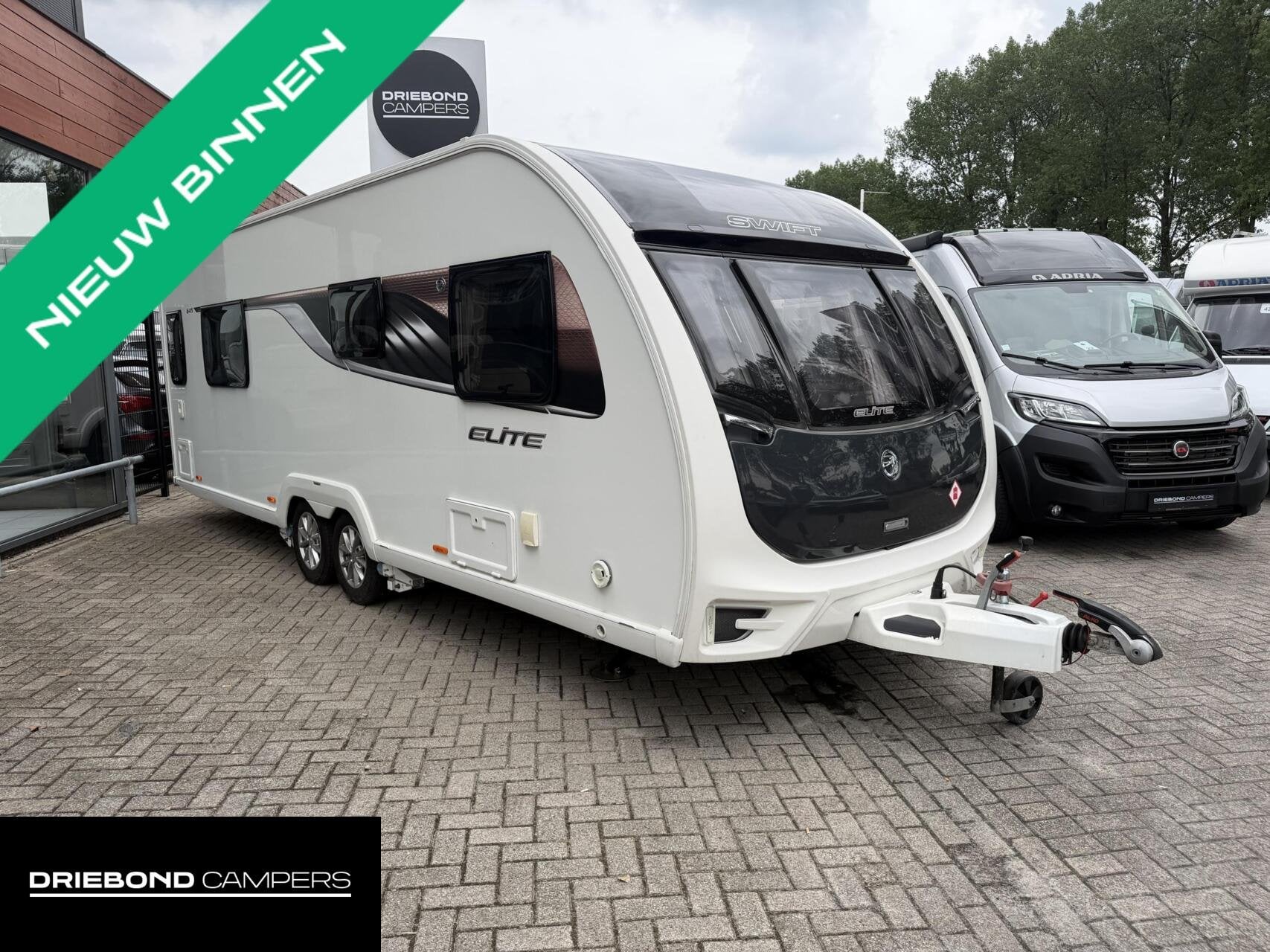 Swift Elite 645 Levelsysteem Mover Luifel Zonnepaneel Oven, 7 tot 8 meter, Bedrijf, Swift, Tot en met 4