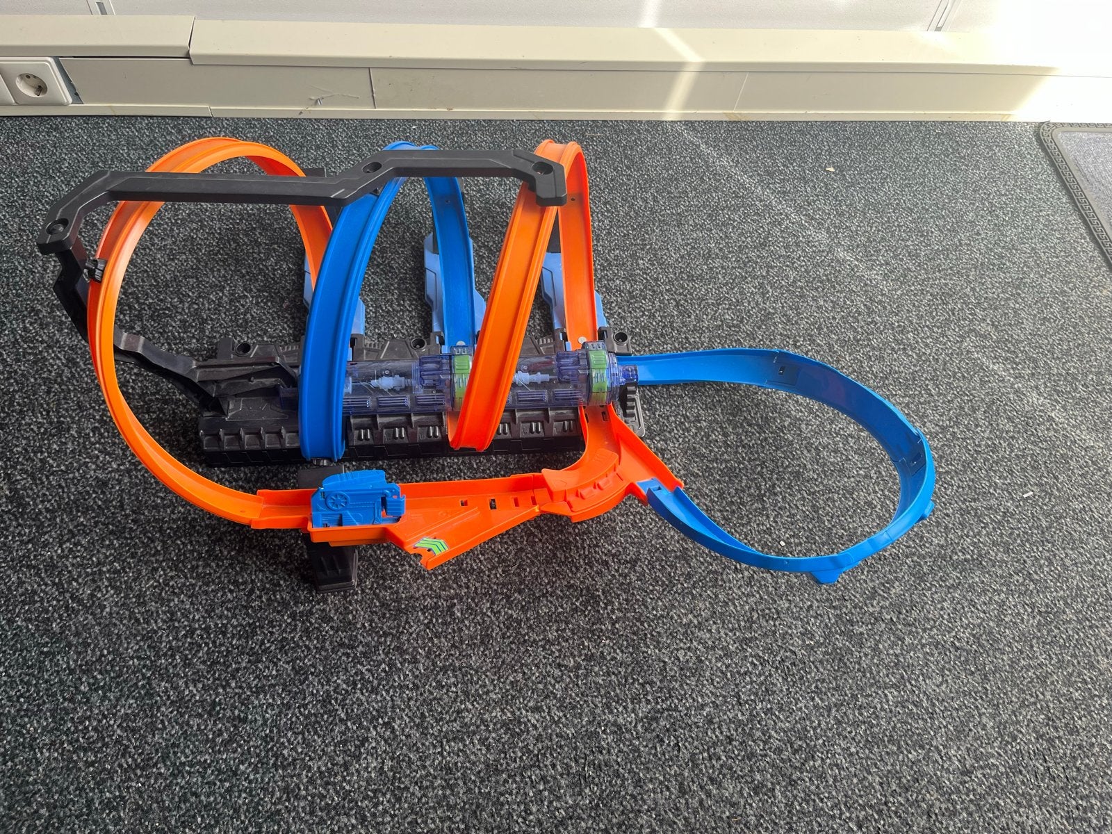 Hot Wheels Racebaan met Looping en Elektrische Aandrijving, Ophalen of Verzenden, Hot Wheels, Met looping, Elektrisch