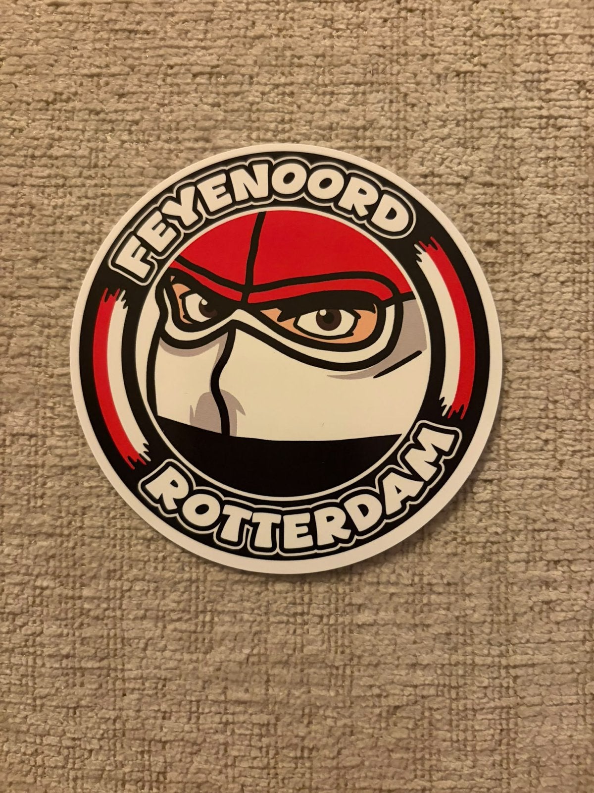 Feyenoord sticker, Verzamelen, Ophalen of Verzenden, Zo goed als nieuw, Sport