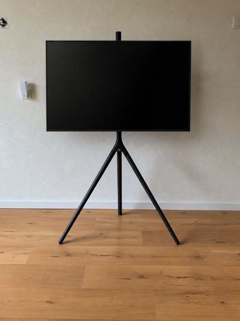 One For All WM7461 TV-standaard – zwart, Ophalen, 100 tot 150 cm, 50 tot 100 cm, Zo goed als nieuw
