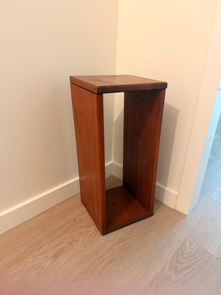 Antiek Plantentafeltje Uniek 49cm hoog, Ophalen, Rechthoekig, Minder dan 55 cm, 60 cm of meer