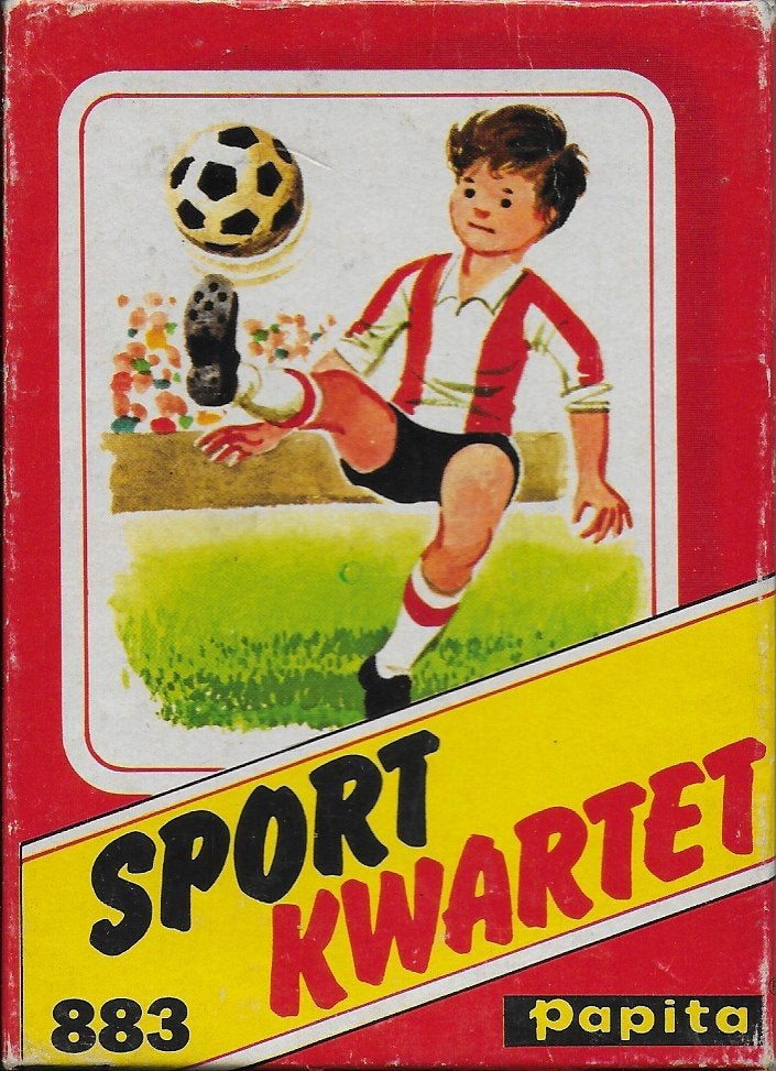Papita Sport Kwartet spel -- Uitgeverij Papita 883, Ophalen of Verzenden, Gebruikt, Kwartet(ten)