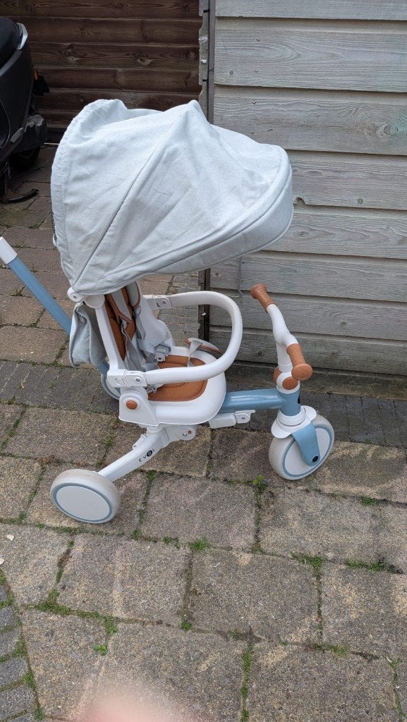 Olmitos 6-in-1 Meegroeifiets/Driewieler/Loopfiets –als nieuw, Ophalen, Zo goed als nieuw, Loopfiets