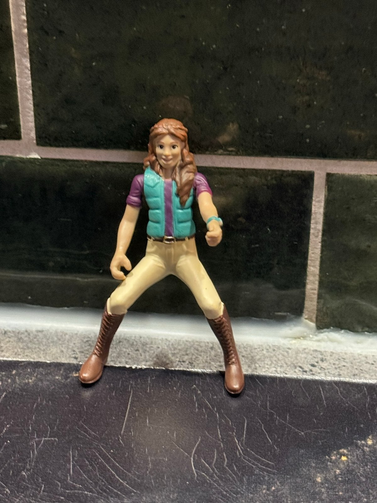 Schleich meisjes ruiter met bewegende armen, Ophalen, Zo goed als nieuw