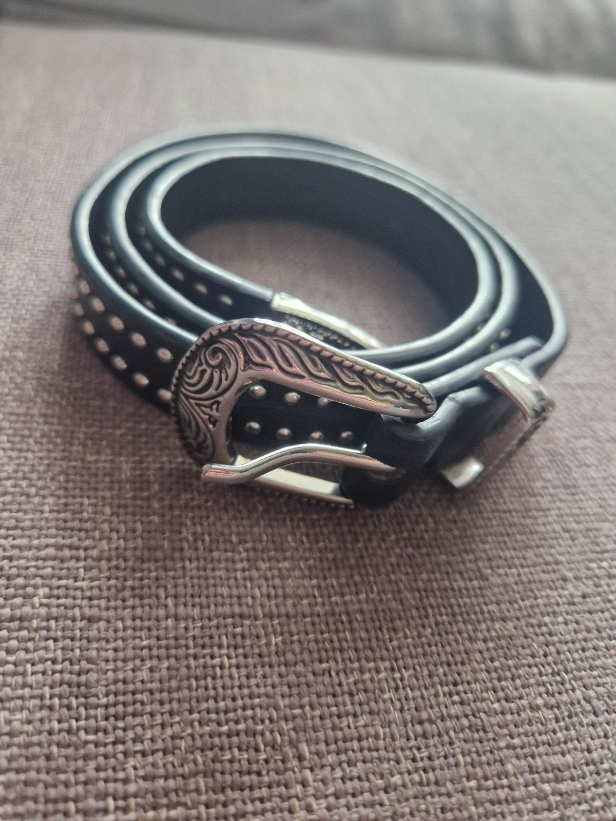 western riem, Ophalen of Verzenden, Gedragen, Zwart
