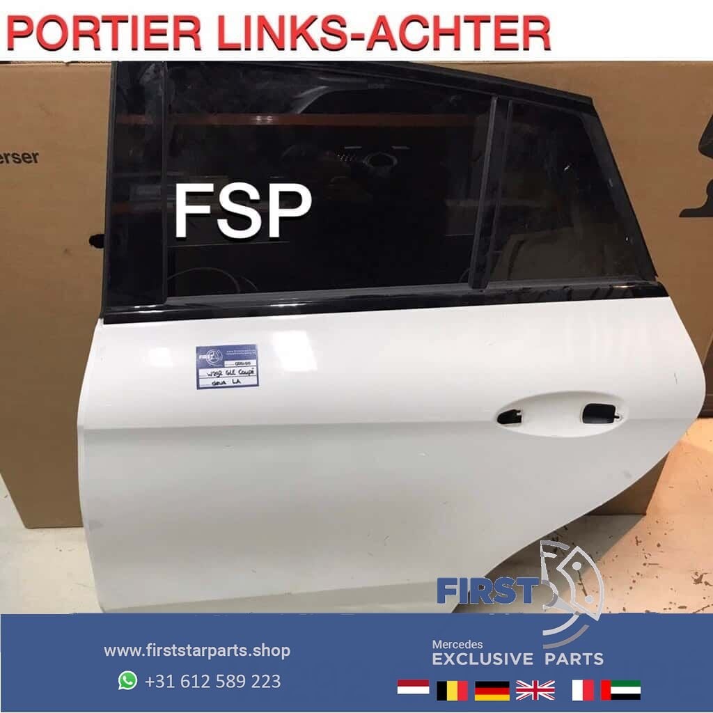 W292 C292 GLE COUPÉ DEUR PORTIER Mercedes 2015-2019 COMPLEET, Gebruikt, -, Deur, Ophalen of Verzenden