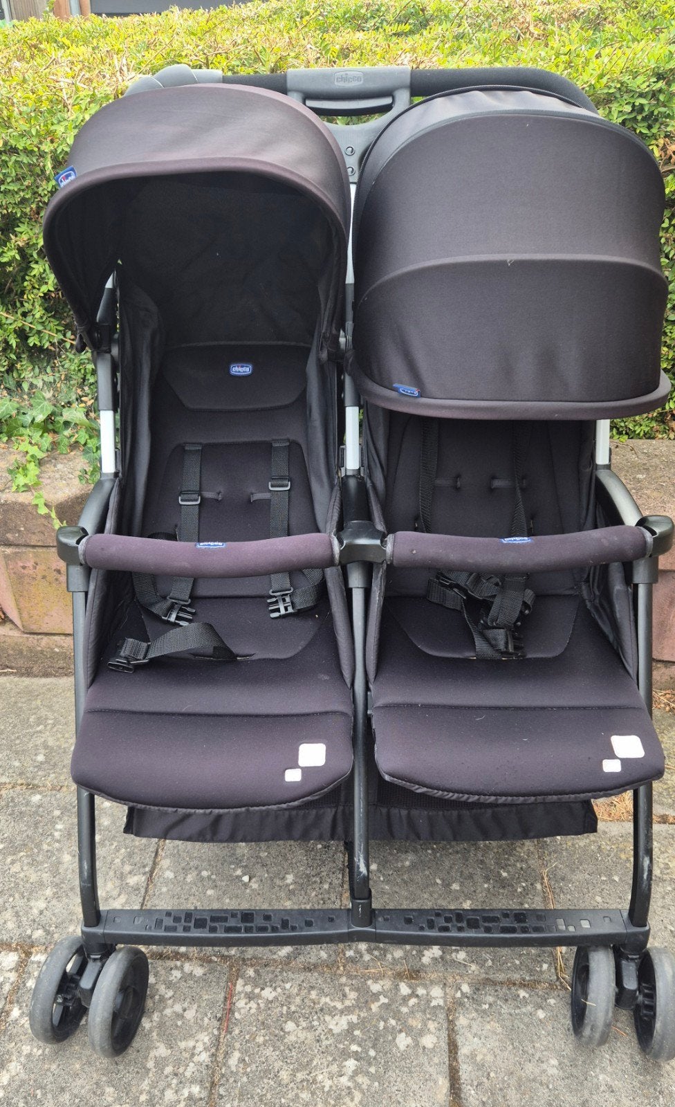 Chicco duo buggy, Kinderen en Baby's, Tweelingen en Meerlingen, Ophalen, Gebruikt, Kinderwagen of Buggy