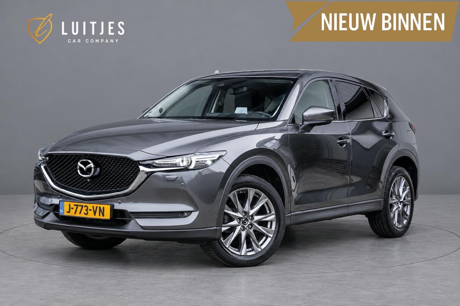 Mazda CX-5 2.0 SkyActiv-G 165 Luxury OrgNL|Leder|Bose|Memory, Auto's, 15 km/l, Gebruikt, 4 cilinders, 2000 kg