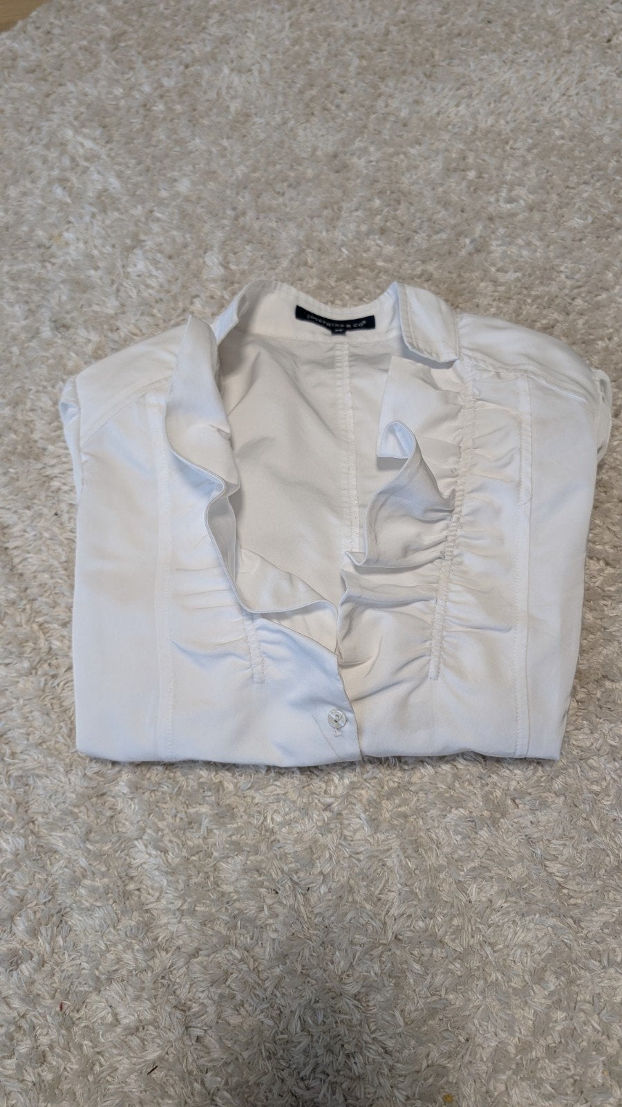 Witte lange dames blouse Josephine & Co - Maat 38, Verzenden, Gedragen, Maat 38/40 (M), Wit