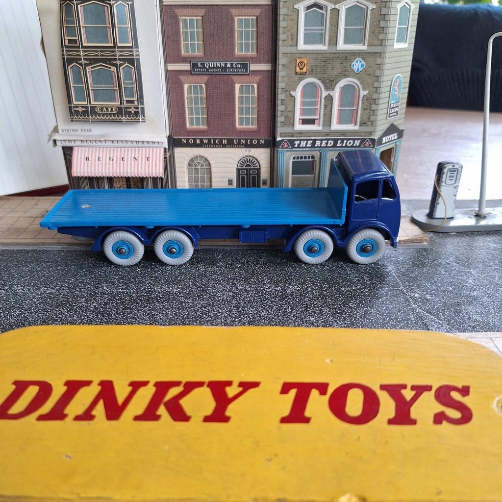 Dinky Toys Foden Flat Truck No 502 - Gerestaureerd, Verzenden, Zo goed als nieuw