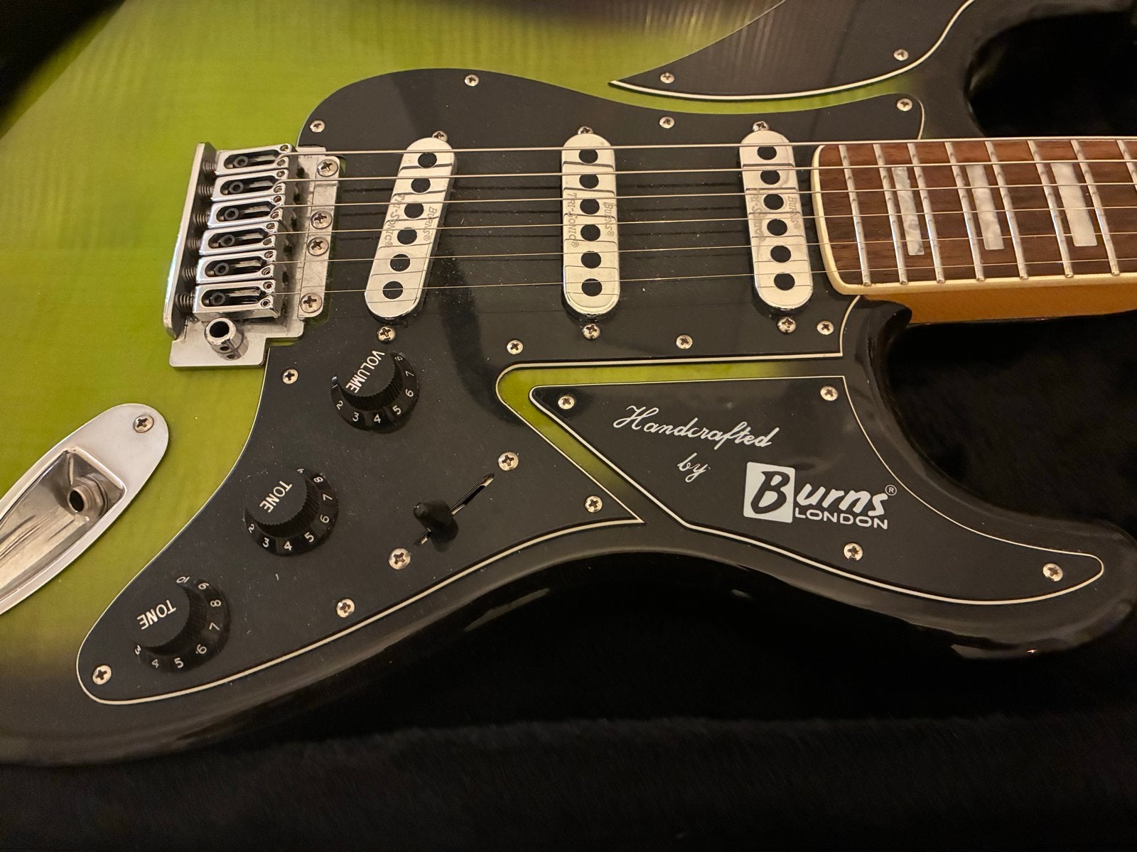 Burns London King Cobra Club Series elektrische gitaar, Ophalen, Zo goed als nieuw, Solid body, Overige merken