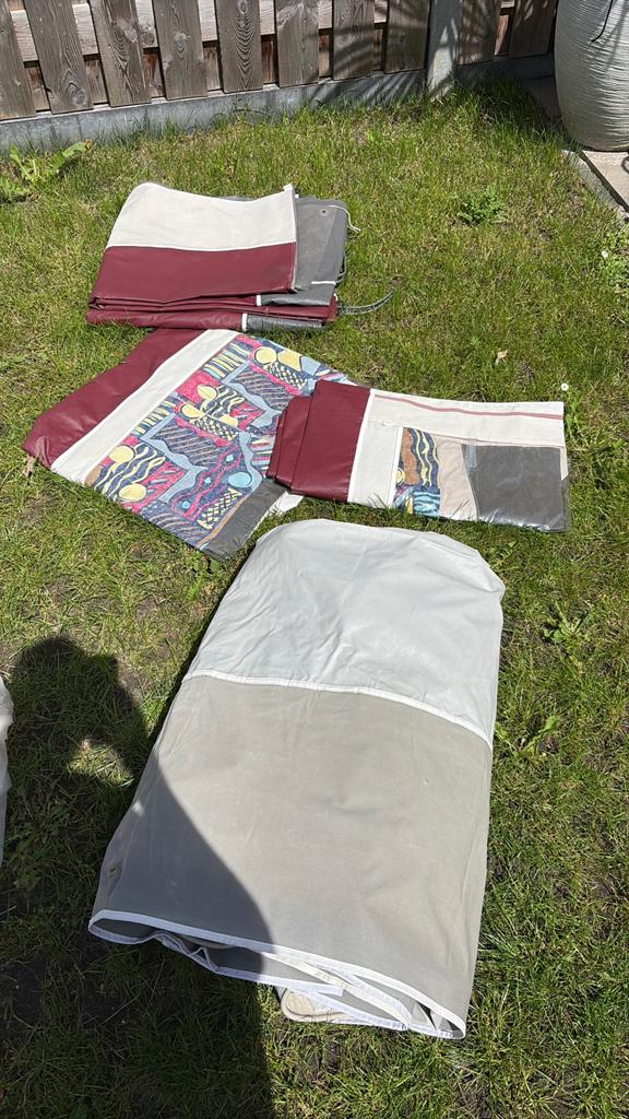 Caravan tent, Ophalen, Zo goed als nieuw
