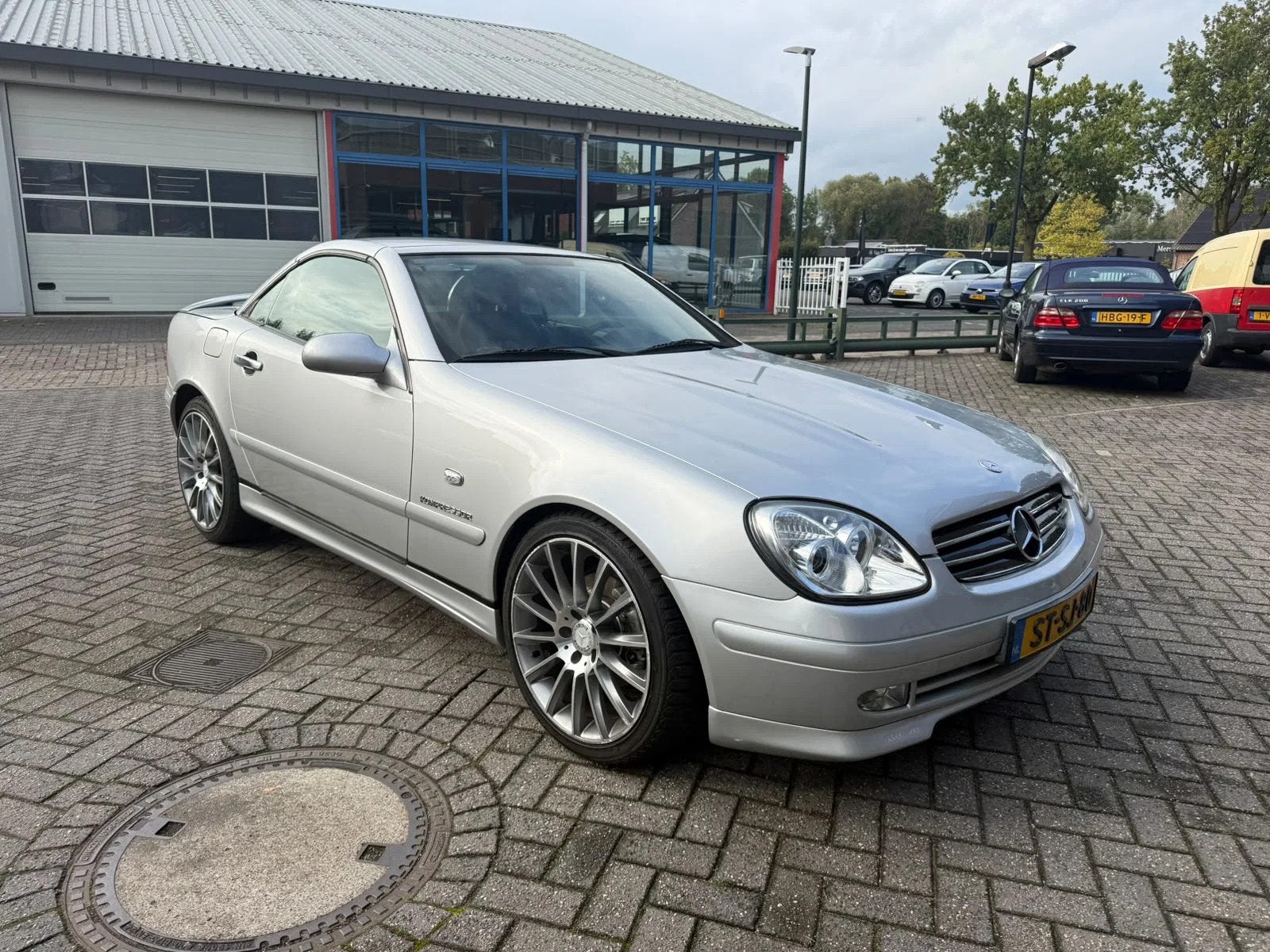 Mercedes-Benz SLK 230 (bj 1998), Auto's, Metallic lak, Cabriolet, Mercedes-Benz, Bedrijf