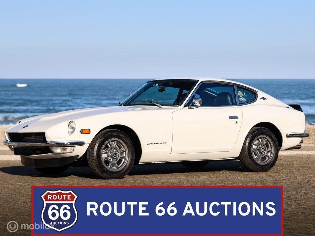 Datsun 240Z | 1970 | Route 66 Auctions, Auto's, Overige merken, Overige carrosserieën, Zwart, Bedrijf