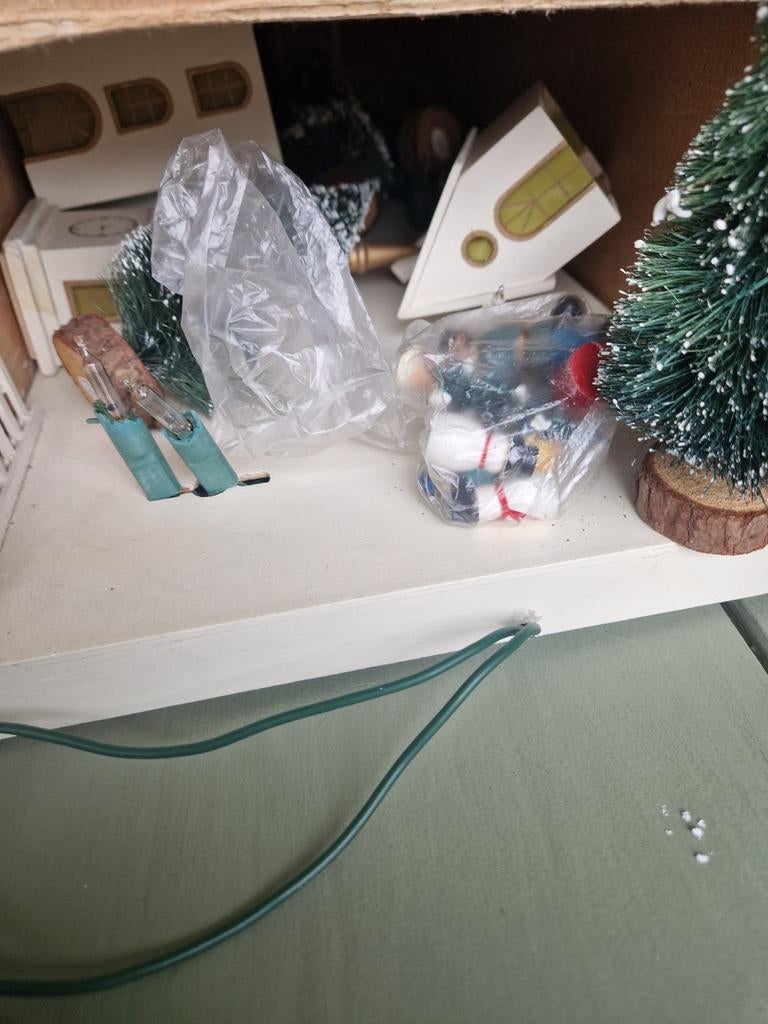 Huisjes kerst verlichting defect, Ophalen of Verzenden
