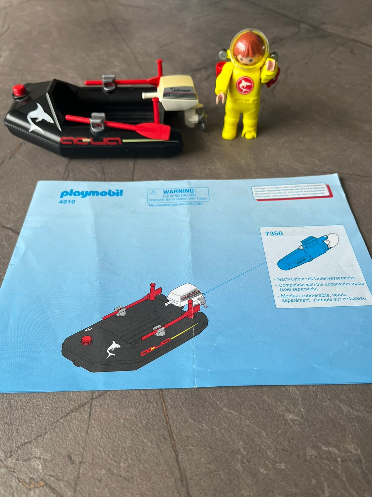 Playmobil city action duikboot, Kinderen en Baby's, Speelgoed | Playmobil, Ophalen of Verzenden, Gebruikt