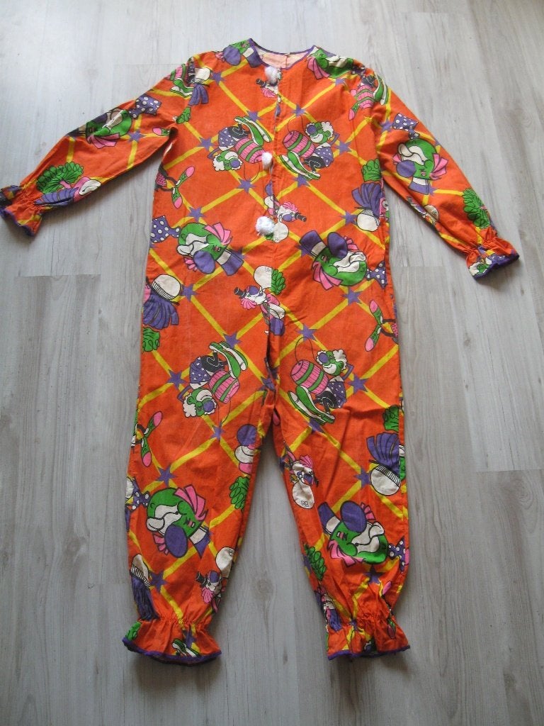 Clownspak vintage retro 50 jaar oud goede staat, Kleding | Heren, Carnavalskleding en Feestkleding, Ophalen of Verzenden, Gedragen