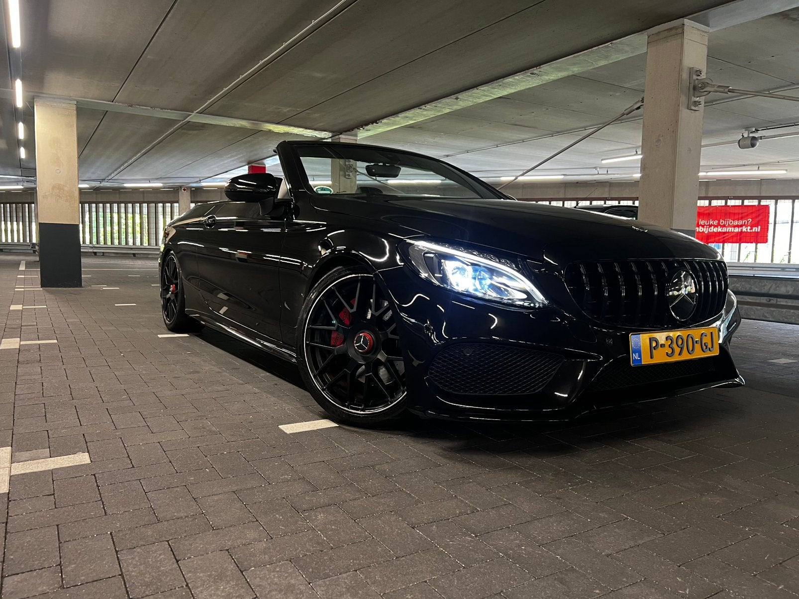 Mercedes C300 Cabrio AMG, Auto's, 1800 kg, 4 cilinders, Cabriolet, 4 stoelen