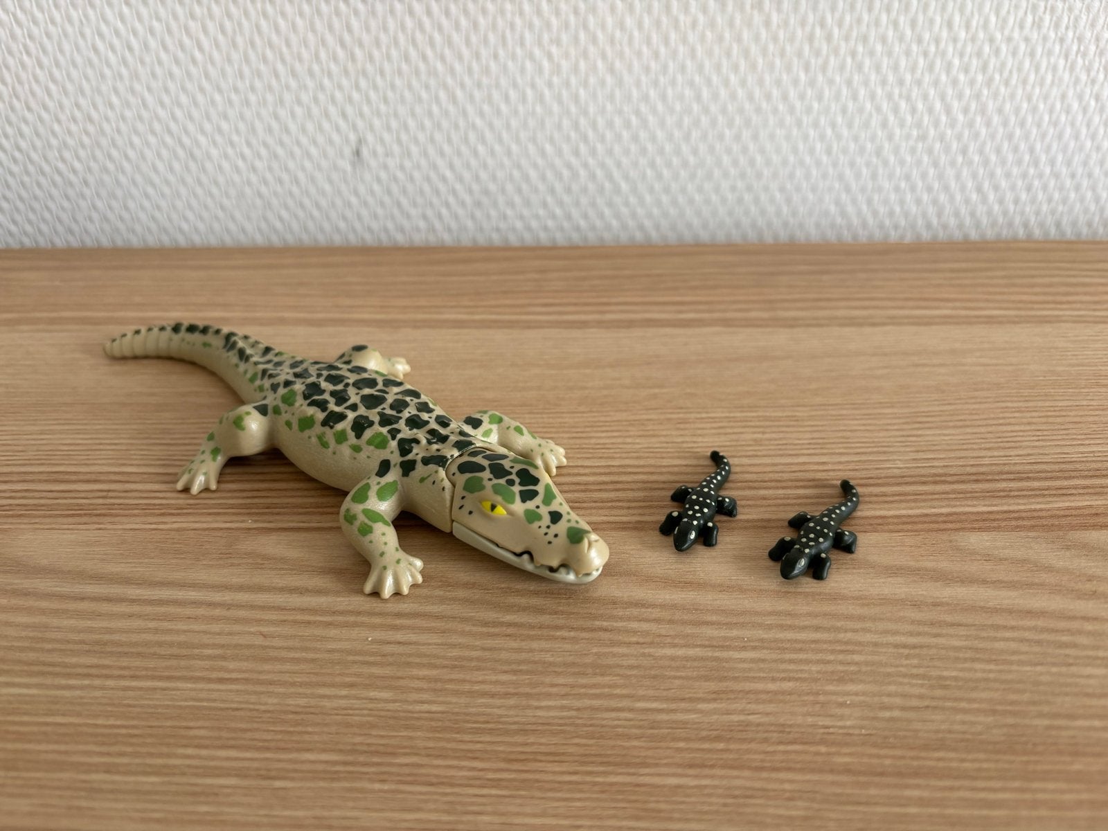 Playmobil Krokodil met twee baby krokodillen, Wild life, Complete set, Ophalen of Verzenden, Zo goed als nieuw